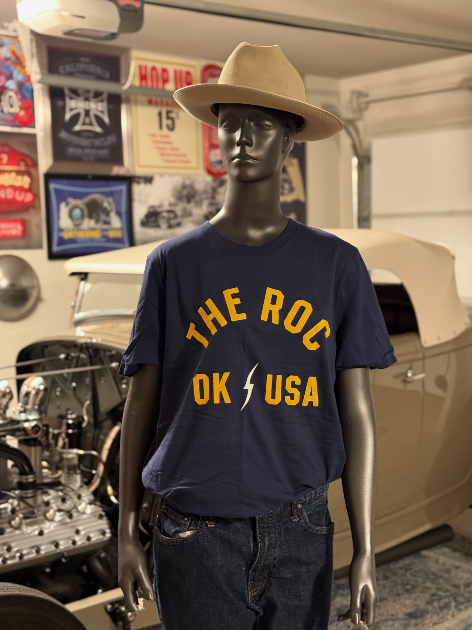 The Roc Navy Short Sleeve